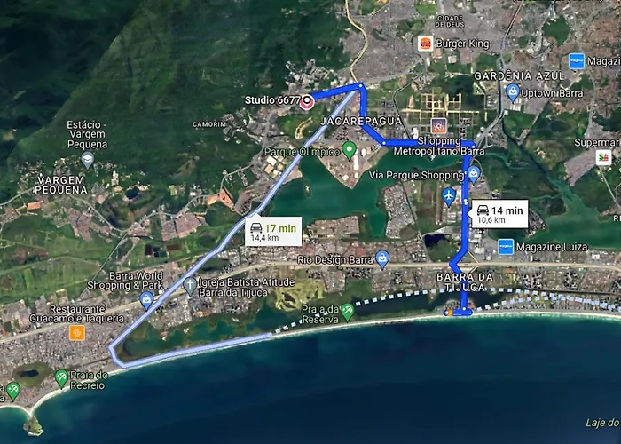 Studio das Estrelas - Belíssimo Studio perto de tudo, com lazer completo! Na Barra Tijuca! Rio de Janeiro
